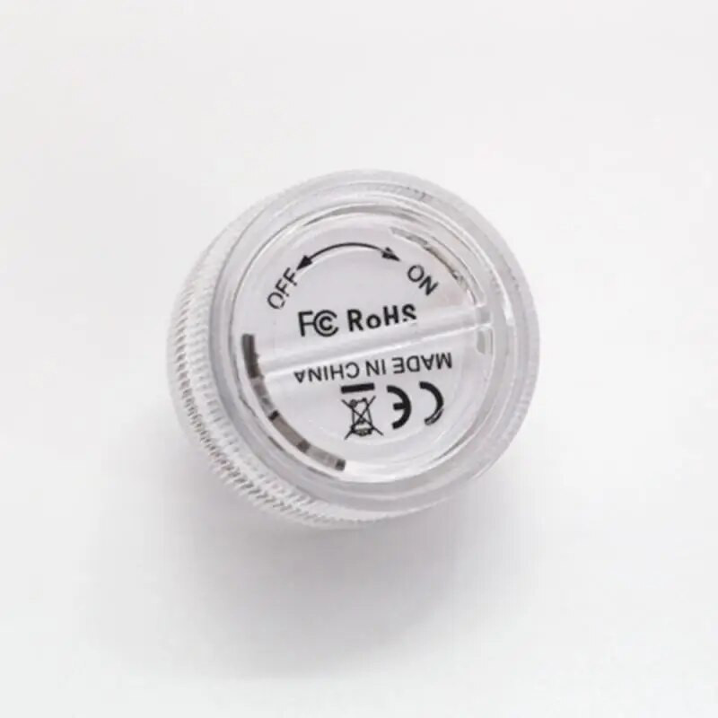 Akvārija zivju tvertnes mikro ainavas lampa LED gaisma ūdensnecaurlaidīga maza eko cilindra dekoru aksesuāri Gaismas mājas galda noformējums