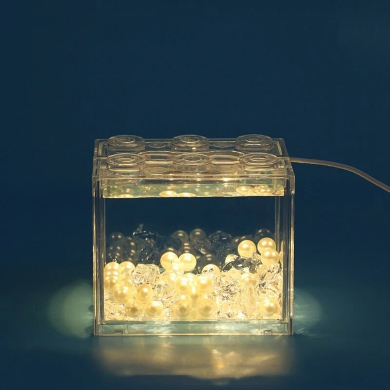 Unaprijeđene USB LED svjetlosne trake Fleksibilne USB svjetlosne trake za akvarije za Betta Fish Tank Osvjetljava vaše Betta Fish Akvare L9BE