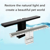 Akvaariumi lamp LED taimevalgusti sobib mahutitele Aquatic lamp akvaariumi kronsteini valgusti