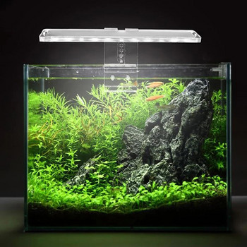 Лампа за аквариум LED светлина за растения Подходяща за резервоари Водна лампа Светлина за скоба за аквариум