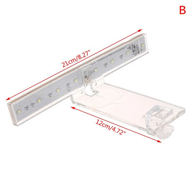 Akvaariumi lamp LED taimevalgusti sobib mahutitele Aquatic lamp akvaariumi kronsteini valgusti