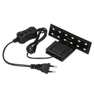5W itin plona akvariumo LED lemputė, itin ryški, prisegama akvariumo apšvietimo lempa, 12 vnt.