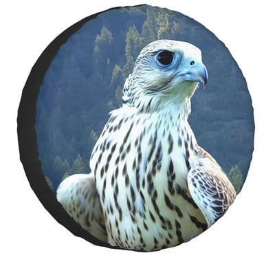 Peregrine Falcon Birds Navlaka za rezervni kotač Univerzalna prikladna za Jeep Mitsubishi 4WD SUV Prilagođena zaštita za gume automobilskih inča