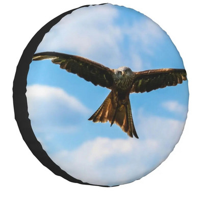 Peregrine Falcon Birds Navlaka za rezervni kotač Univerzalna prikladna za Jeep Mitsubishi 4WD SUV Prilagođena zaštita za gume automobilskih inča
