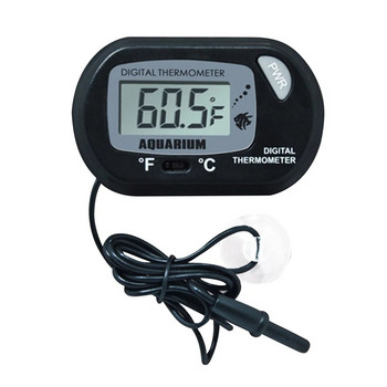 Fish Tank Цифров термометър за аквариум Вендуза Водомер за температура на аквариума Високопрецизен аквариум Консумативи за домашни любимци