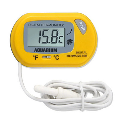 Zivju tvertnes digitālais akvārija termometra sūkšanas kauss akvārija temperatūras ūdens mērītājs augstas precizitātes akvārija mājdzīvnieku piederumi