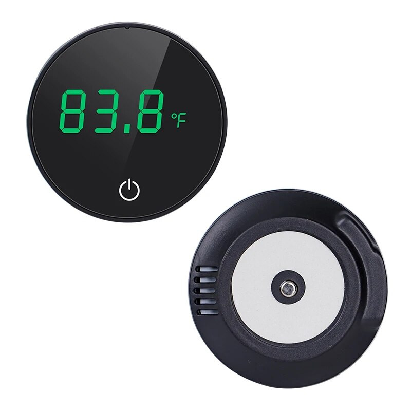 Termometar za akvarij LCD digitalni vanjski termometar punjenja tipa C Fish Tank Mini termometar visoke preciznosti