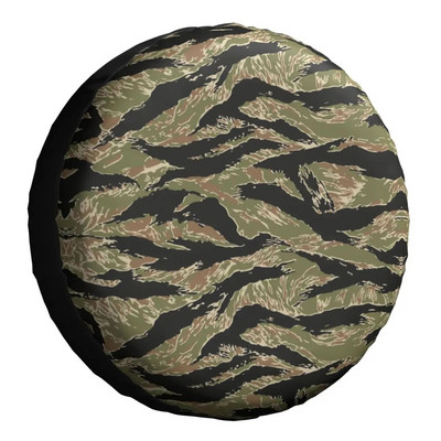 Woodland Camo tartalék gumiabroncs védőtok Jeep Military Army terepszínű autó kerékvédőhöz Tartozékok 14" 15" 16" 17"