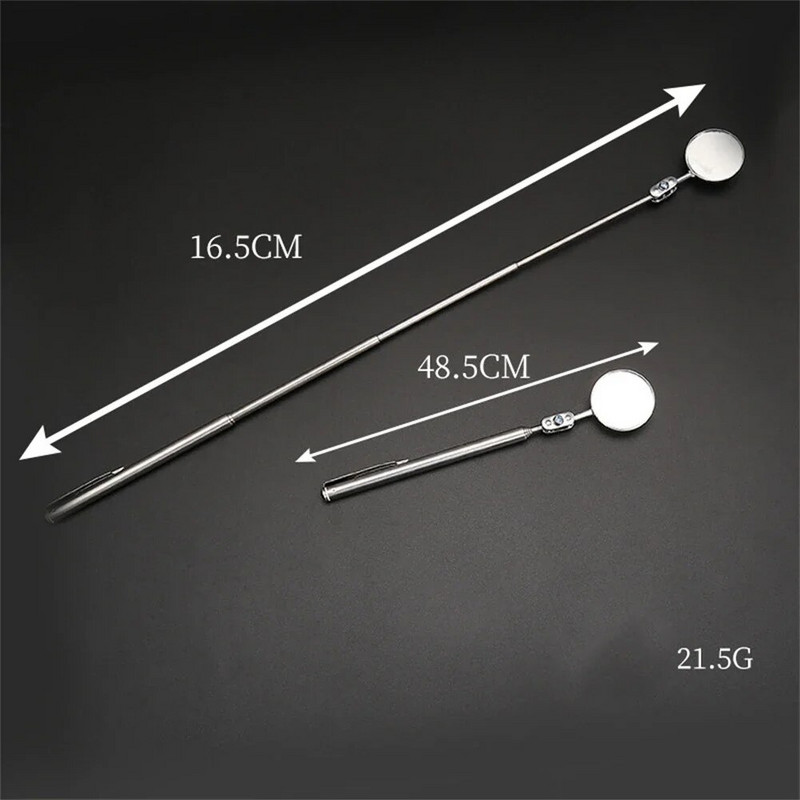 Φορητό στυλό παρατήρησης γωνίας αυτοκινήτου Τηλεσκοπικός φακός ανίχνευσης αυτοκινήτου Επιθεώρηση καθρέφτη Στρογγυλός καθρέφτης 30/50mm Επιθεώρηση