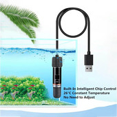 1 tk 10 W USB mini akvaariumi kütteseade, 26 kraadi konstantse temperatuuriga sukeldatav väikese kalapaagi soojusvarda temperatuurikontroller
