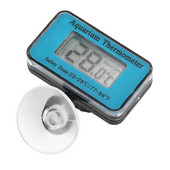 Uus akvaariumi termomeeter veekindel LCD digitaalne kalapaagi sukeldatud termomeeter temperatuuriregulaator koos iminapaga
