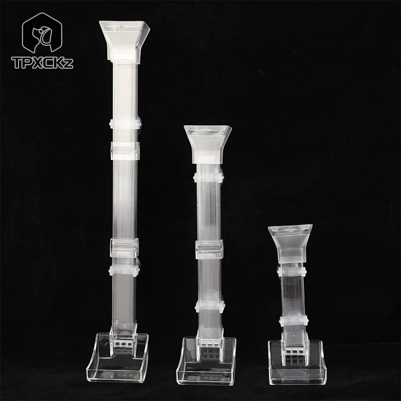 1 készlet akváriumi átlátszó etetőcső készlet akril akváriumi adagoló garnélarák adagoló etetőtartály tartozékok Eszközök