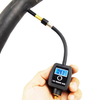Μετρητής πίεσης ελαστικών υψηλής ακρίβειας Μαύρο PSI για ακριβή πίεση αέρα αυτοκινήτου για Εργαλεία επισκευής μοτοσικλετών φορτηγών αυτοκινήτων Αξεσουάρ ποδηλάτου