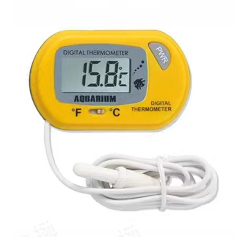 Kalapaagi LCD digitaalne akvaariumi termomeeter temperatuuri veemõõtja akvaariumi temperatuuri detektor kalahäire lemmikloomatarvete tööriist vees