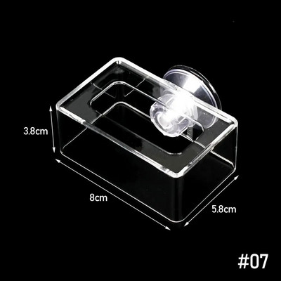 Apaļš peldošs fiksēta punkta padevējs Izturīgs plastmasas kvadrātveida karpu sērkociņu barotavas Netoksisks zivju barošanas gredzens akvārija barošana