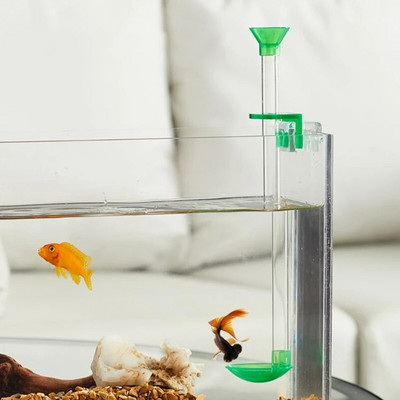 Acrylic Shrimp Feeder Tube Feeding Dish Deep Bowl for Aquarium Shrimp Fish Clip to Fish Tanks Multiple Size