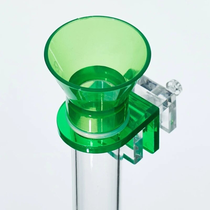 Akrila garneļu padeves caurule barošanas trauka dziļa bļoda akvārija garneļu zivju klipsim vairāku izmēru zivju tvertnēm