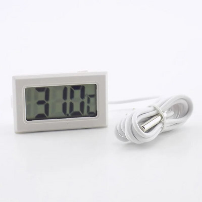 Digitālais LCD displejs Ūdens termometrs Elektroniskais termometrs Zivju akvārija tvertne Ledusskapis Ūdens temperatūra Ūdensizturīgs