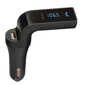 G7 multifunktsionaalne auto Bluetooth-vabakäe saatja komplekt FM saatja USB MP3 muusikapleier USB auto sigaretisüütaja kaasaegne
