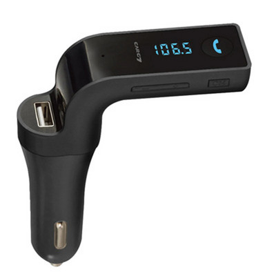 G7 Мултифункционален комплект Bluetooth хендсфри трансмитер за кола FM трансмитер USB MP3 музикален плейър USB автомобилна запалка Модерна