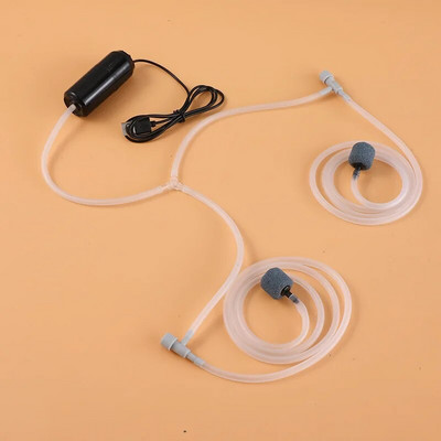 5v USB akváriumi légszivattyú hordozható akvárium légszivattyú csendes légkompresszor levegőztető csendes oxigénszivattyú