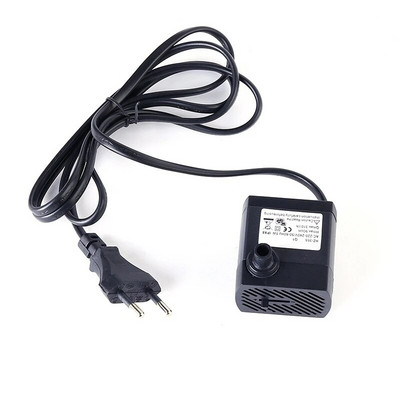 1 buc AC 220V 3W Priză UE Pompă de apă submersibilă Fântână de acvariu Rezervor de aer pentru iaz cu pești