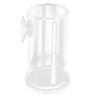 Clear Acrylic Aquarium Fish Feeder Anti-drift Shrimp Egg Fish Food Feeding Fish Tank Feeding Jar Aquarium Accessories Y5GB