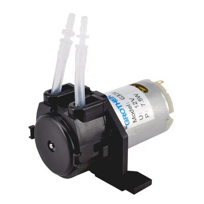 Tub de dozare pentru acvariu chimic cu pompă peristaltică de 12 V pentru echipament de cap pentru accesorii pentru experimente școlare acasă