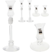 6 τμχ Αξεσουάρ δεξαμενής ψαριών Εργαλείο τροφοδοσίας Γυάλινο κλιπ βεντούζας φυκιών Ενυδρείο