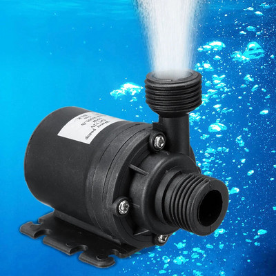 Ultra Quiet Mini DC 12V Water Pump Lift 5M 800L/H Brushless Motor Submersible Water Pump Aquarium Fish Tank Garden Tools