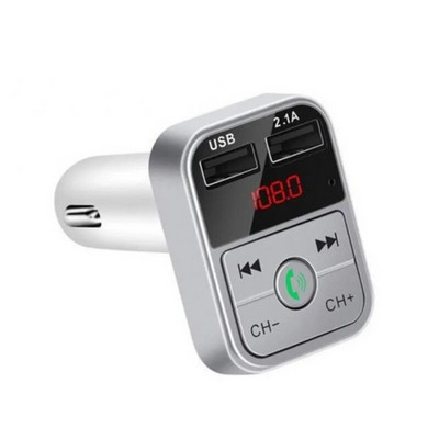B2 auto MP3 Bluetooth atskaņotājs brīvroku zvans FM kartes ievietošanas iekārta USB Bluetooth auto uzlāde B2 auto MP3