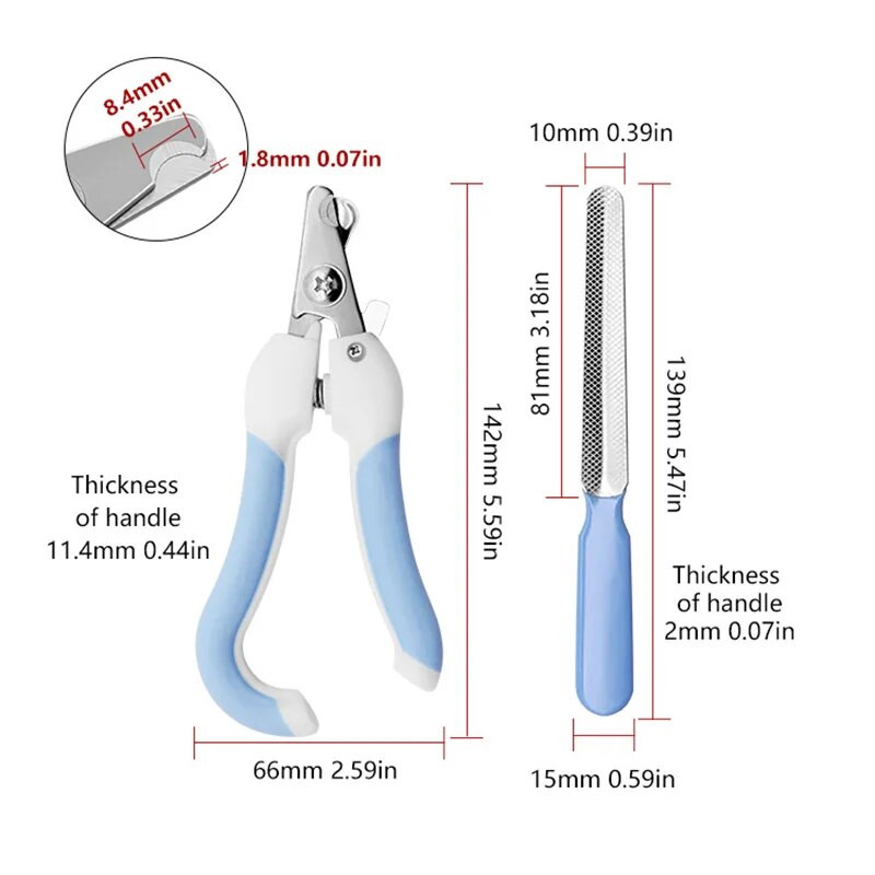 Professionaalsed lemmikloomade küünelõikurid koera kassi tööd säästvad küünekäärid Mugavad ilupuhastusvahendid Küünte teritusviil
