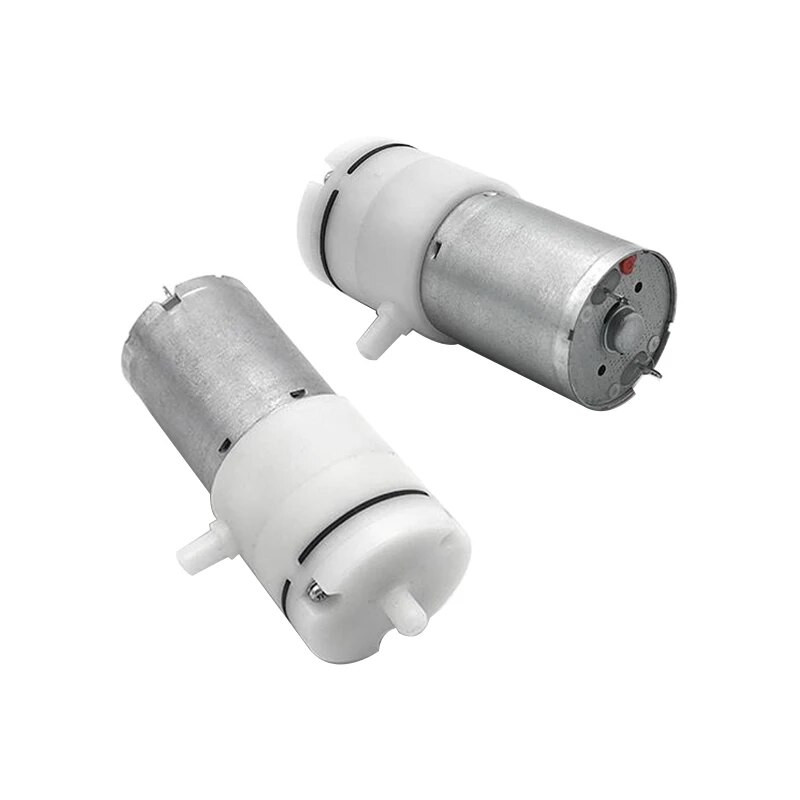 370 mini gaisa sūknis 3,7 V 6 V 12 V elektriskais mikrovakuuma pastiprināšanas motors skaistumkopšanas instrumentiem, medicīniskai ārstēšanai, krūts sūkņa troksnis 65 db