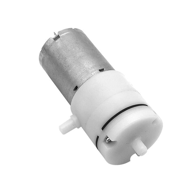 370 mini gaisa sūknis 3,7 V 6 V 12 V elektriskais mikrovakuuma pastiprināšanas motors skaistumkopšanas instrumentiem, medicīniskai ārstēšanai, krūts sūkņa troksnis 65 db