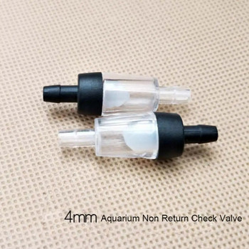 5PCS възвратна клапа за въздушна помпа за аквариум Безопасен и издръжлив еднопосочен възвратен клапан за аквариум Въздушна помпа за въглероден диоксид Аксесоари за аквариум