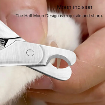Професионална машинка за подстригване на нокти за домашни любимци Sharp Safety Animal Grooming Trimmer Toe Trimmer Неръждаема стомана Резачка за пръсти за кучета и котки
