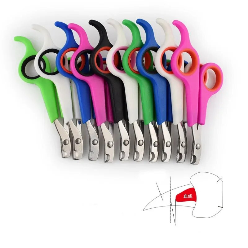 Alat za kandže za pse, mačke, nokte na nožnim prstima, zečeve, škare za nokte kućnih ljubimaca, 12 cm, trimer za mačiće, šišač, šišač, šišač, šišač za šape, životinje, ptice, škare za papige