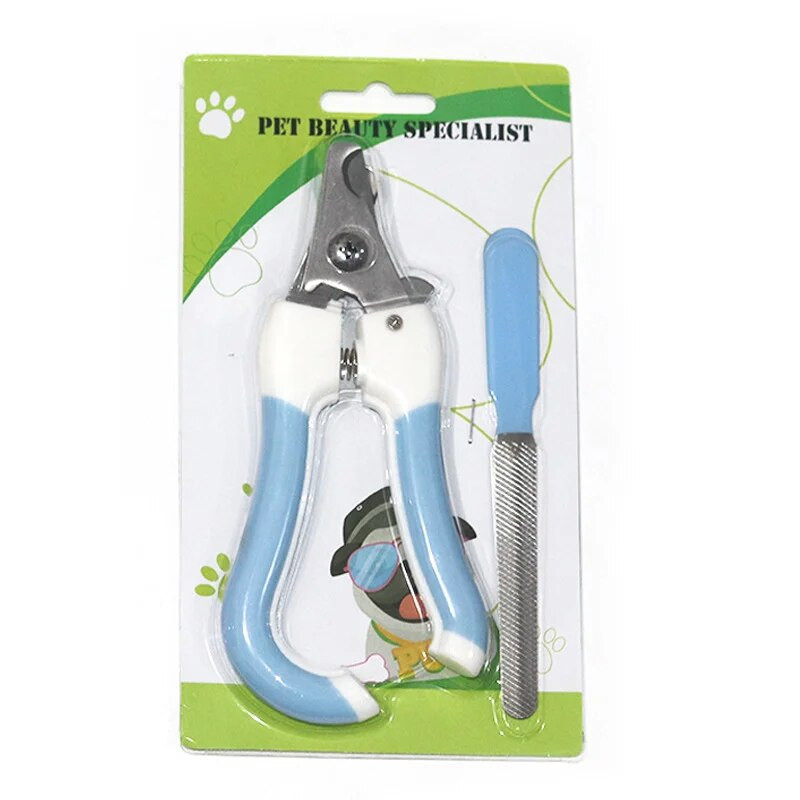 Mājdzīvnieku kaķu suņu nagu griezējs nerūsējošā tērauda kopšanas šķēres, nagu šķēres, nagu šķēres ar fiksējošo darbu taupošu nagu griezēju