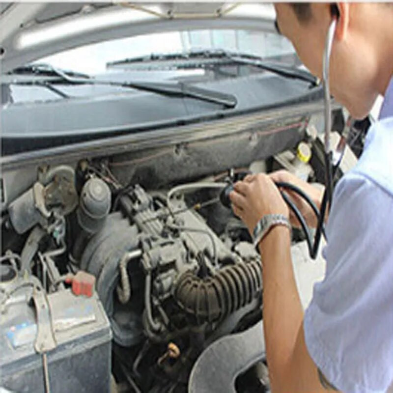 1vnt automatinis stetoskopas, automobilio mechanika, variklio cilindras, stetoskopas, klausos įrankis, automobilio variklio testerio diagnostikos įrankis