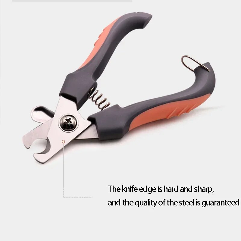 Mājdzīvnieku nagu šķēres nerūsējošais tērauds Profesionālās nagu griešanas mašīnas darbaspēka taupīšanas kaķu nagu šķēres Skaistumkopšanas ierīces