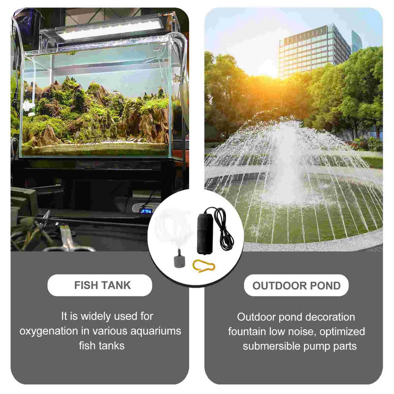 Mini zivju tvertnes sūknis mazs akvārija gaisa plastmasas aerācija mājsaimniecības pārnēsājams burbulis āra makšķerēšanas padeves USB kompresors priekš