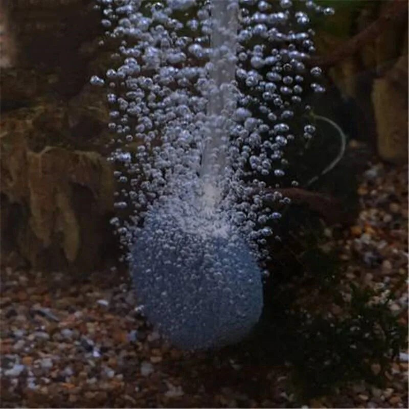 40/60/80 mm akvārija gaisa burbuļu akmens zivju tvertnes aerators dīķa sūknis burbuļa diska gaisa sūknis hidroponiskā skābekļa plāksne zivju tvertnei