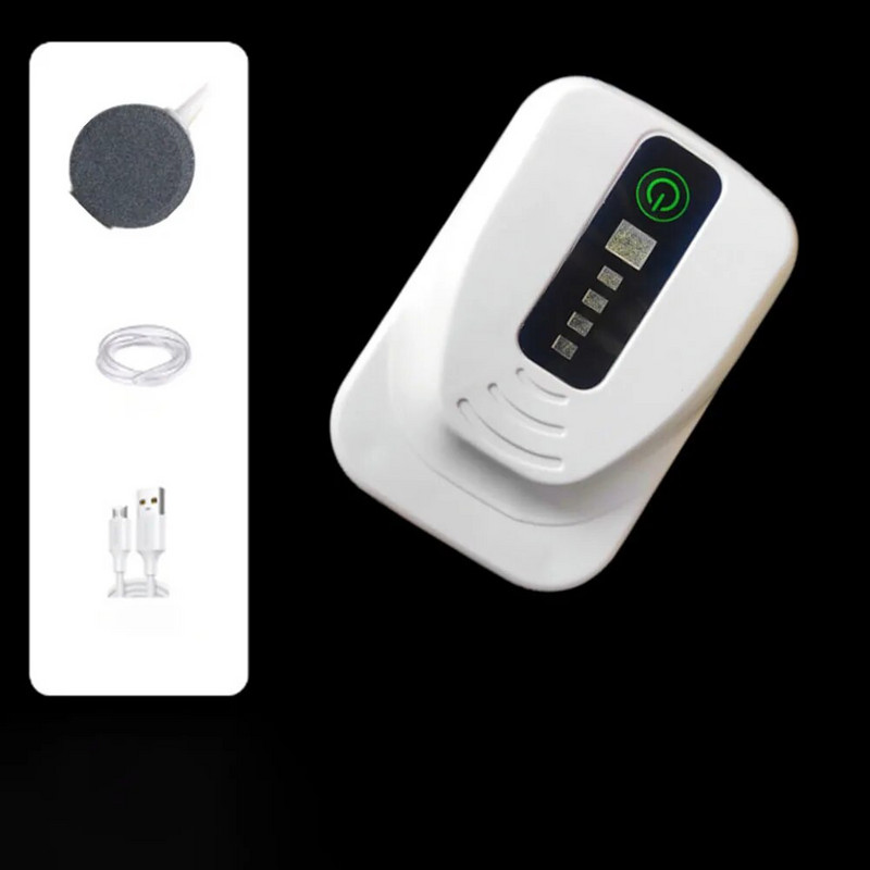 Pārnēsājams USB skābekļa sūknis skābekļa kompresors uzlādējams gaisa sūknis akvārija zivju tvertnes āra makšķerēšanas piederumi dropship