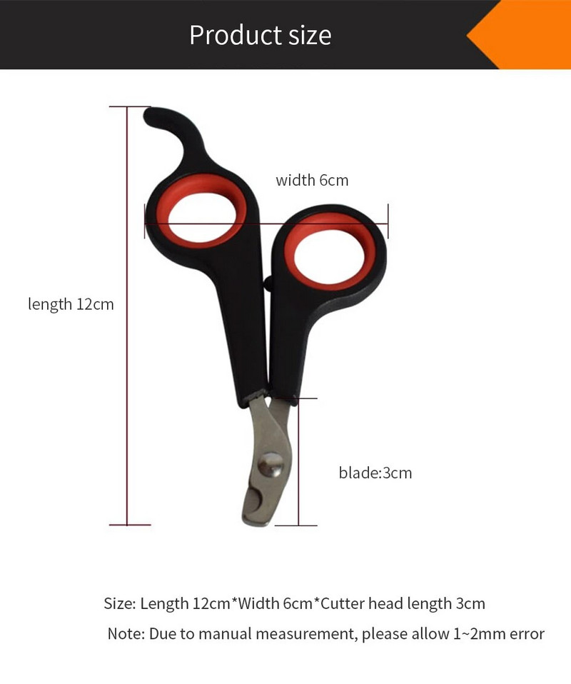 Daudzkrāsains mājdzīvnieku nagu grieznes Šķēres Suņu kaķu nagu griezējs Kopšanas Trimmeri Pirkstu kopšanas Nerūsējošā tērauda kopšanas grieznes