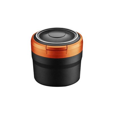 Jauns automašīnas pelnu trauks atkritumu monētu glabāšanas krūzes konteiners cigāru pelnu paplāte Automašīnas veidošanas pelnu trauks ar LED gaismas auto piederumu piederumu