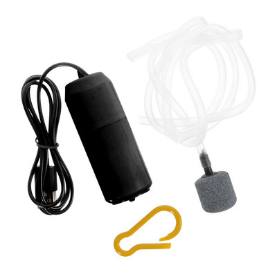 Mini USB Συμπιεστής Μικρό Ενυδρείο Αέρα Πλαστικό Αερισμός Αντλία Δεξαμενής Ψαριών Οικιακό Φορητό Bubbler Αναλώσιμα ψαρέματος εξωτερικού χώρου
