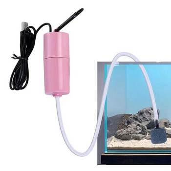 Мини аквариумна въздушна помпа Oxygen Mute Air Pump Енергоспестяваща помпа за аквариум Аксесоари за аквариумна въздушна помпа за риболовно домашно превозно средство