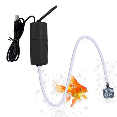 Mini Aquarium Air Pump Oxygen Mute Air Pump Εξοικονόμηση ενέργειας Αντλία Δεξαμενής Ψαριών Αξεσουάρ αντλίας αέρα ενυδρείου για οχήματα για ψάρεμα στο σπίτι