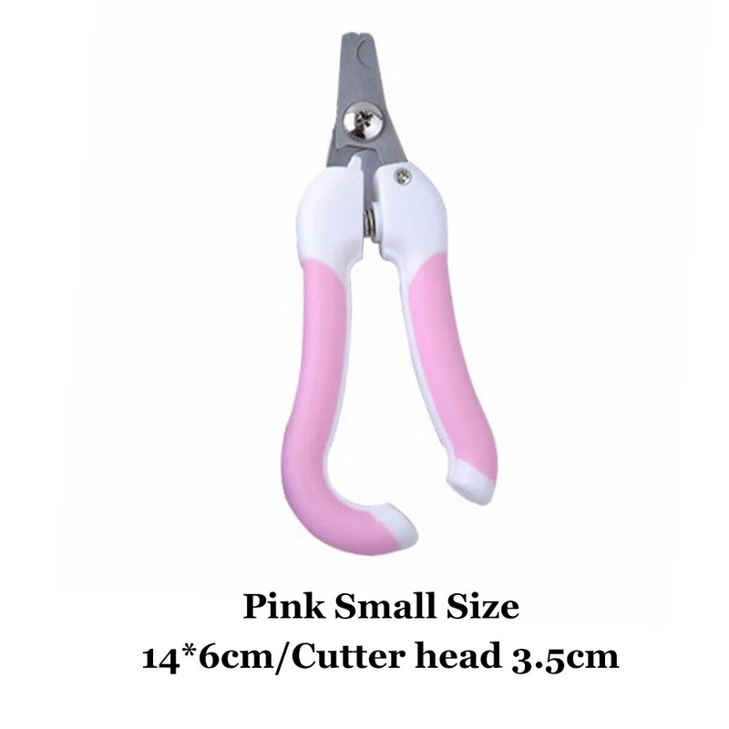 Profesionālas mājdzīvnieku nagu griešanas mašīnas suņiem kaķiem nerūsējošais tērauds Divu krāsu darbu taupošas nagu griešanas ierīces Ērti skaistumkopšanas līdzekļi