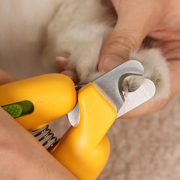 Нокторезачка за домашни любимци Тример за нокти на кучета и котки Трудоспестяваща нокторезачка Удобна LED електрическа ноктошлифовъчна машина Консумативи за подстригване на кучета